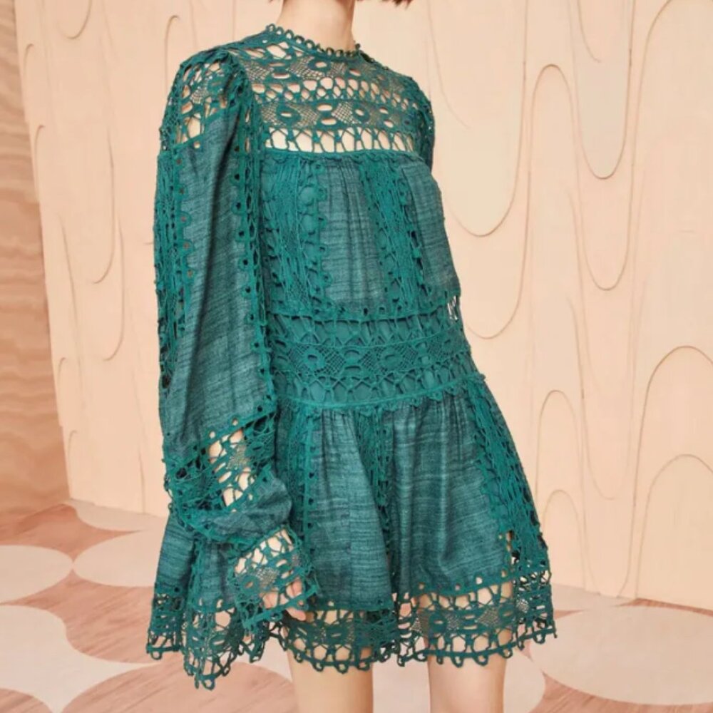 Brand New (w tags, bag + hanger) ULLA JOHNSON "Lata" Handmade Dress